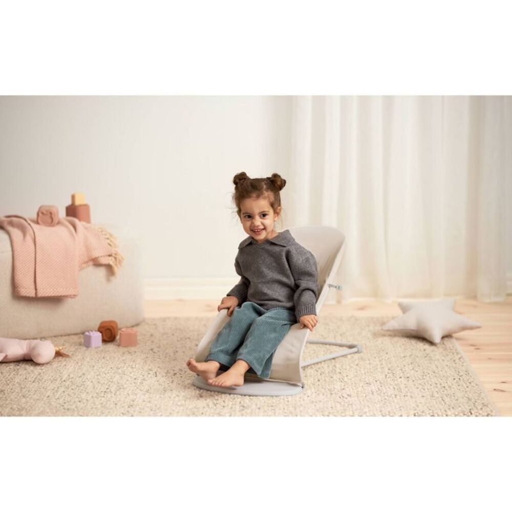BabyBjorn -  Bouncer Tri-Fabric with Toy Bar - Beige Beige - Picture 6 of 6